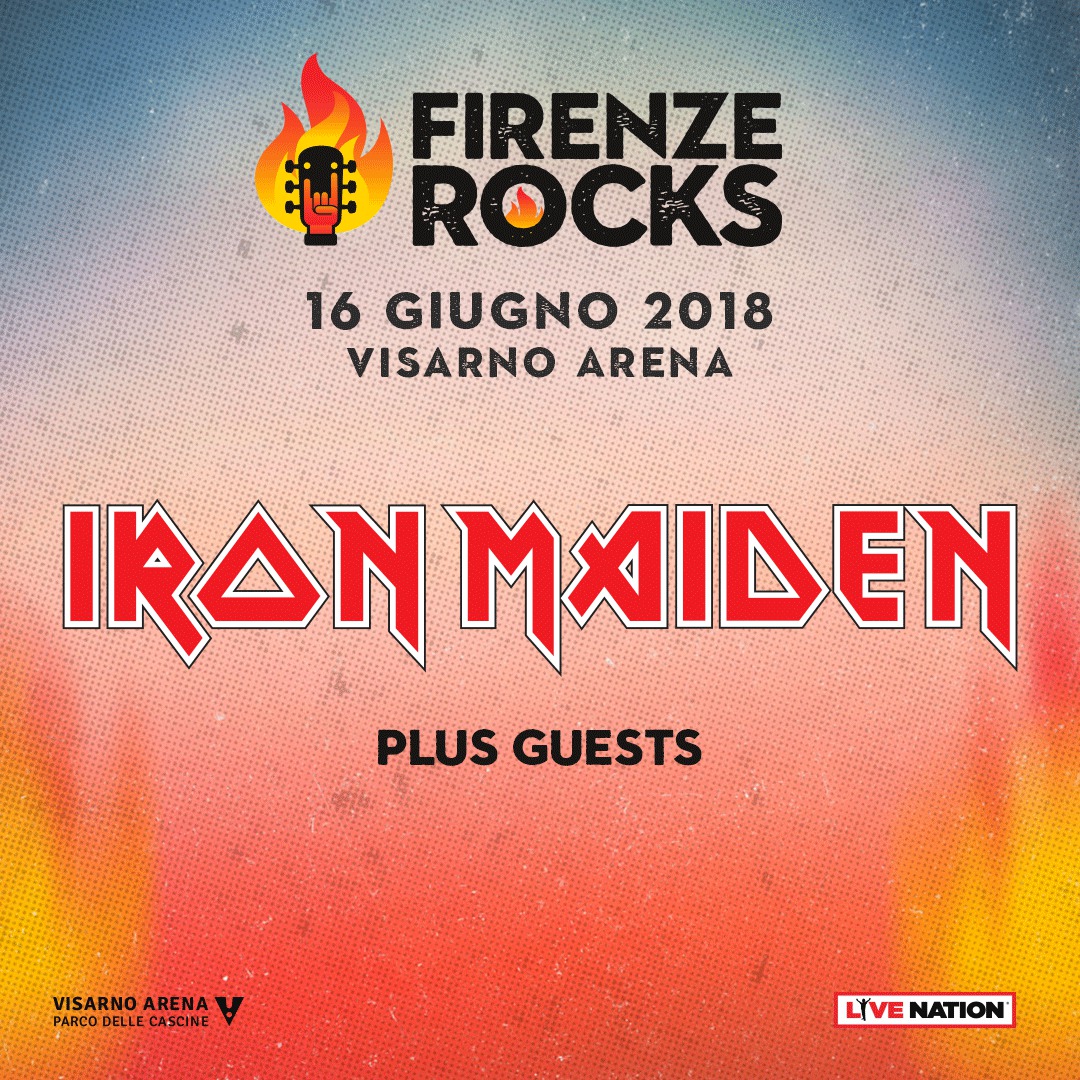 Iron Maiden Firenze Rocks 2018