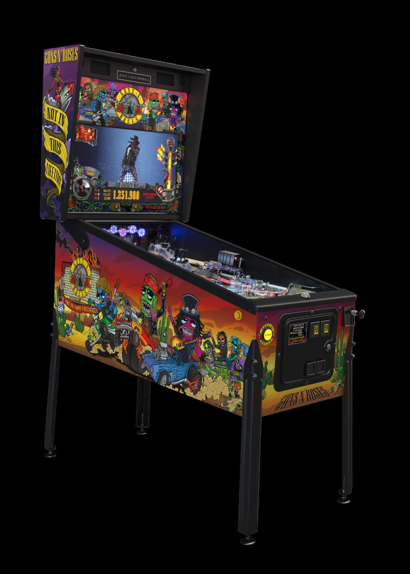 Guns N' Roses anuncia máquina de Pinball criada pelo guitarrista Slash